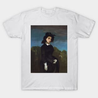 Woman in a Riding Habit by Gustave Courbet T-Shirt
